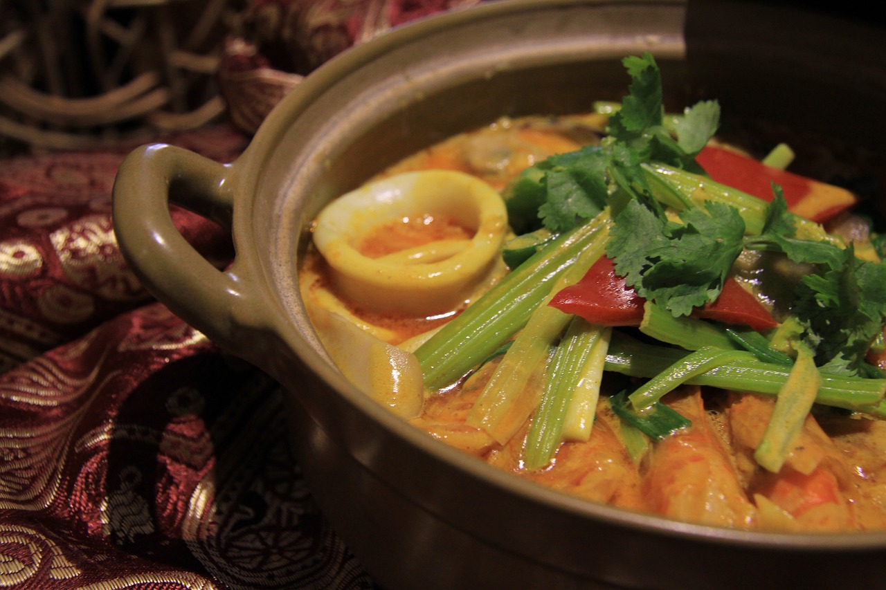 Curry, Pot